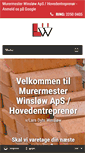 Mobile Screenshot of murer-frederiksberg.dk